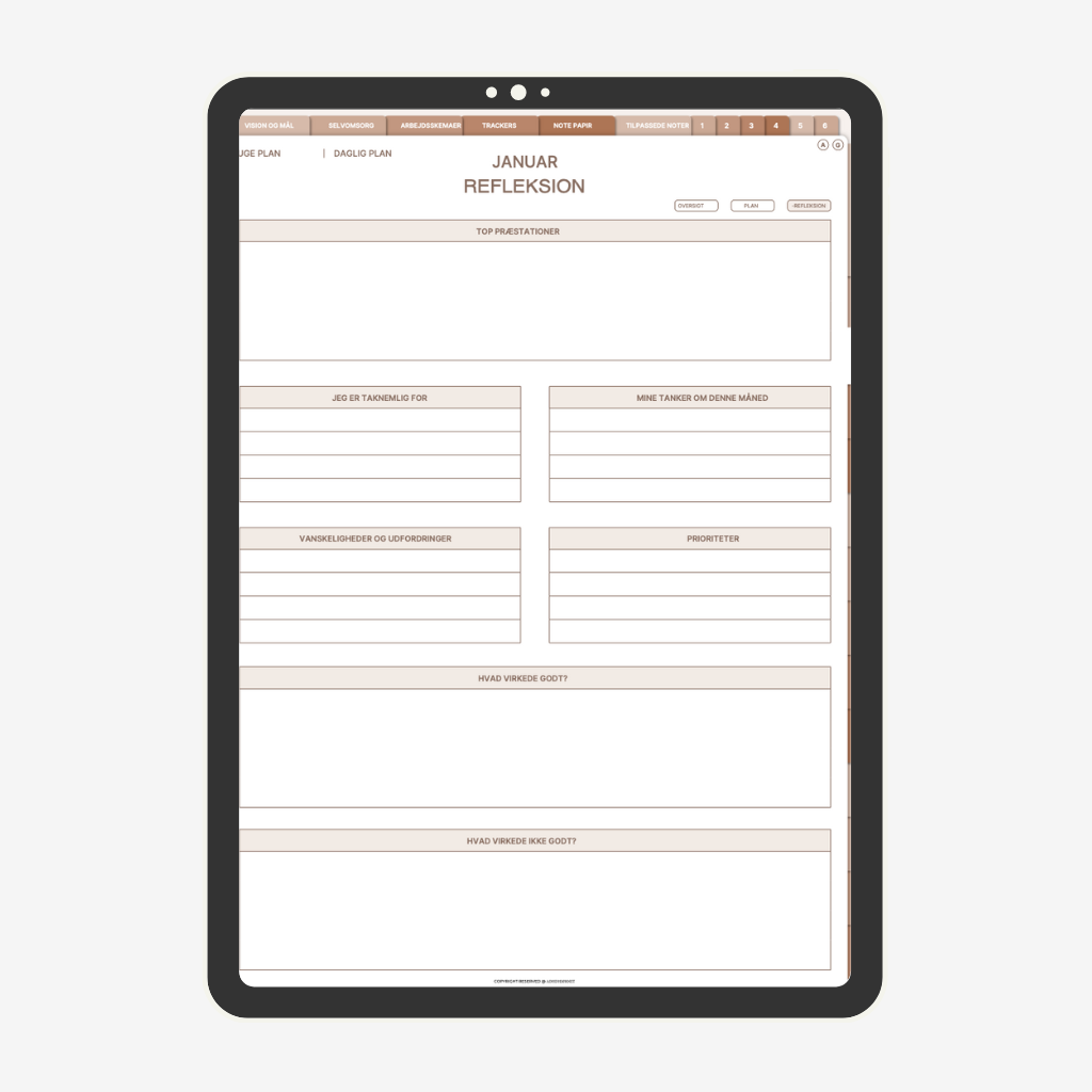 ADHDHjørnets's Planner