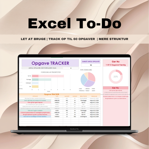 ADHDHjørnets's Excel To-Do