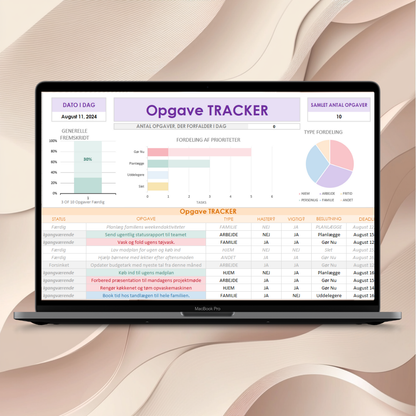 ADHDHjørnets's Excel To-Do