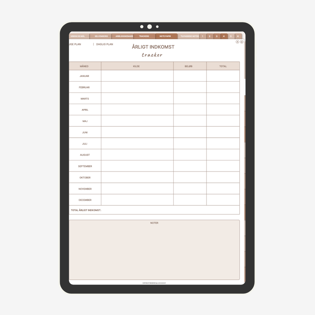 ADHDHjørnets's Planner
