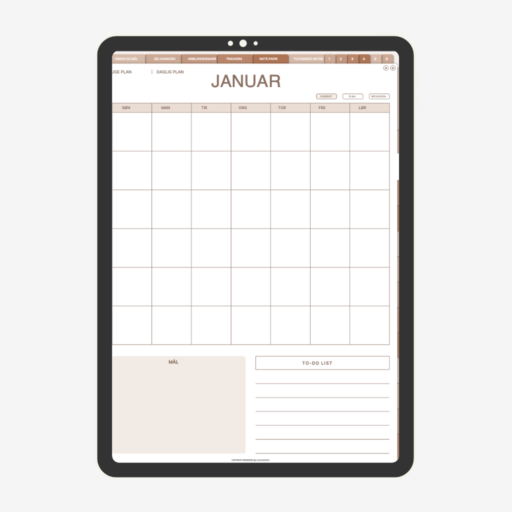 ADHDHjørnets's Planner